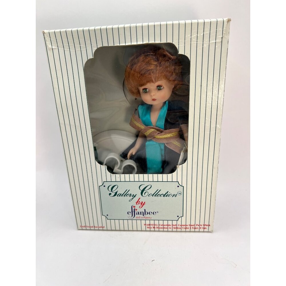 Effanbee Doll Story Book Series Peter Pan Doll W/ Stand Gallery Collection